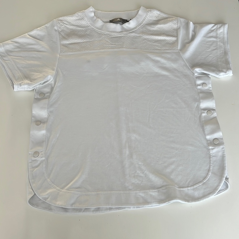 Stella McCartney x Adidas Athletic Tshirt White Size Small - Picture 1 of 9